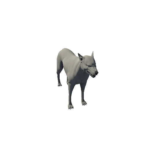 SK_Wolfdog_NoFur_White Variant